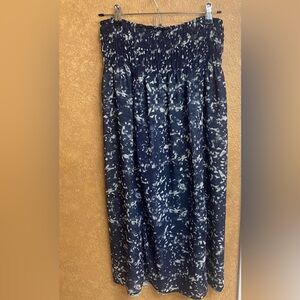 CAbi reversible midi skirt size S